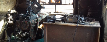 Second radio station attacked and burned to ashes in Ghor province